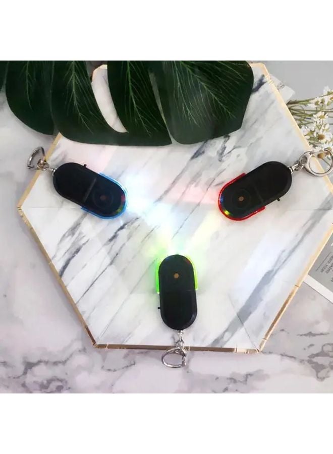 مصباح يدوي أخضر LED مع إنذار ومفتاح سلسلة بصوت عالٍ وضوء طوارئ وباحث عن المفاتيح - Image 2